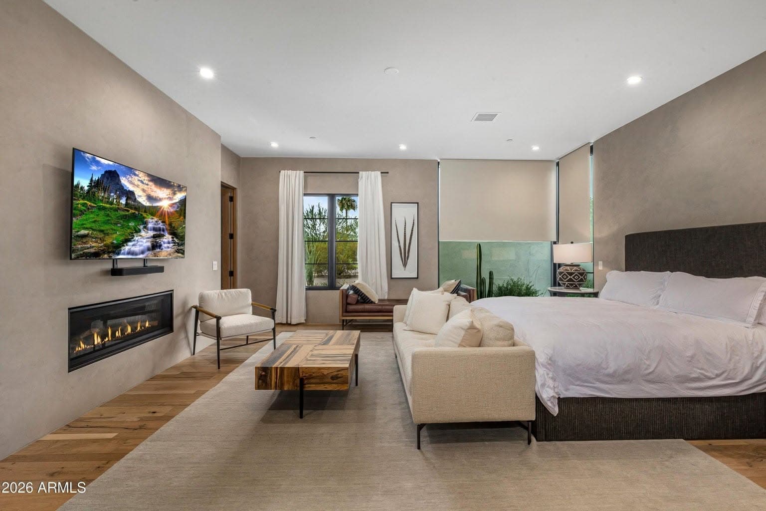 Primary suite of a home Neila listed
